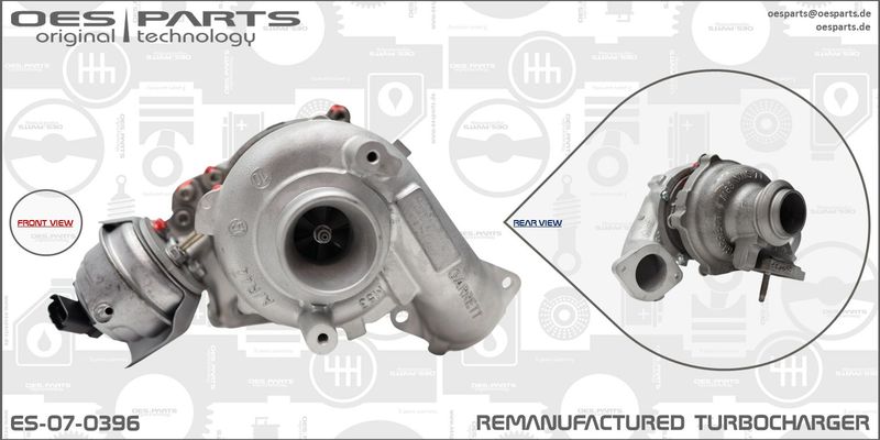 OES PARTS Kompressor,ülelaadimine ES-07-0396